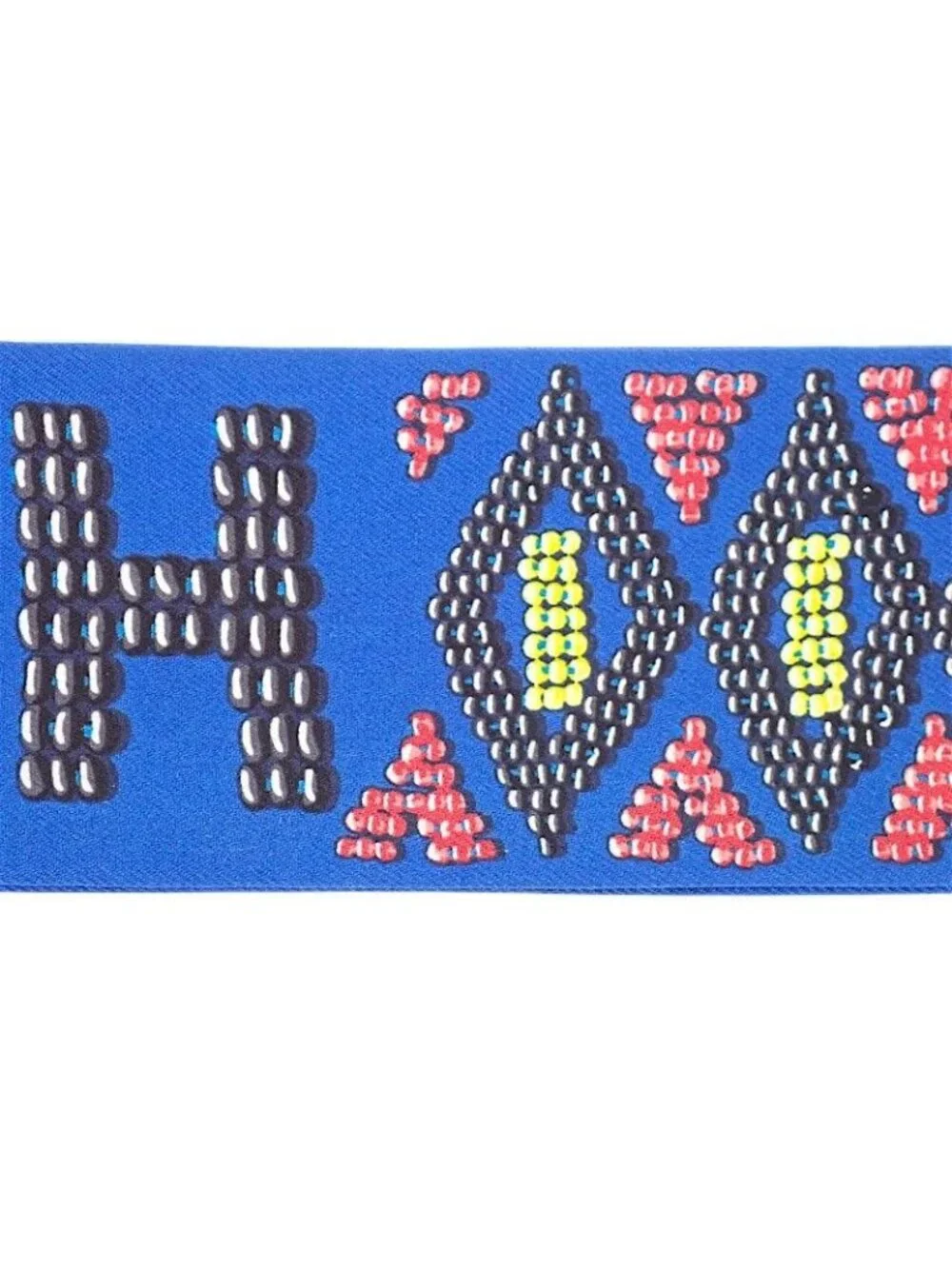 Hermes Kelly en Perles Scarf Silk 100% Blue - Picture 4 of 9